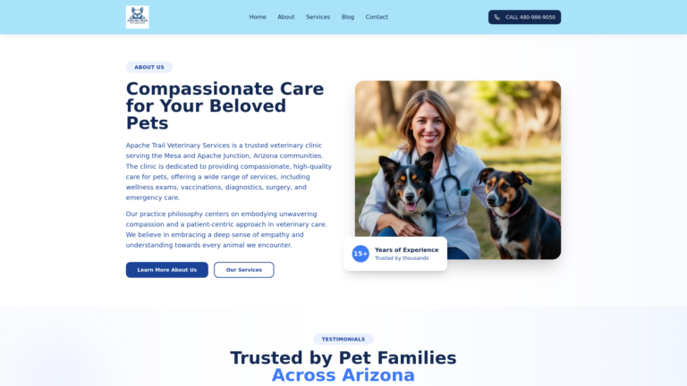 apache trail veterinary services