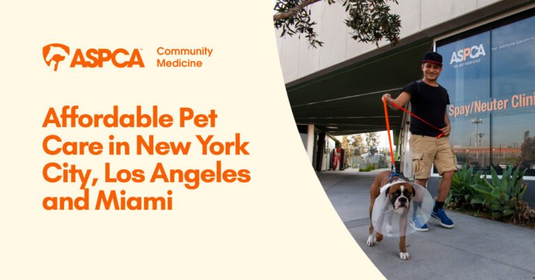 ASPCA Community Veterinary Clinic – By Appointment Only