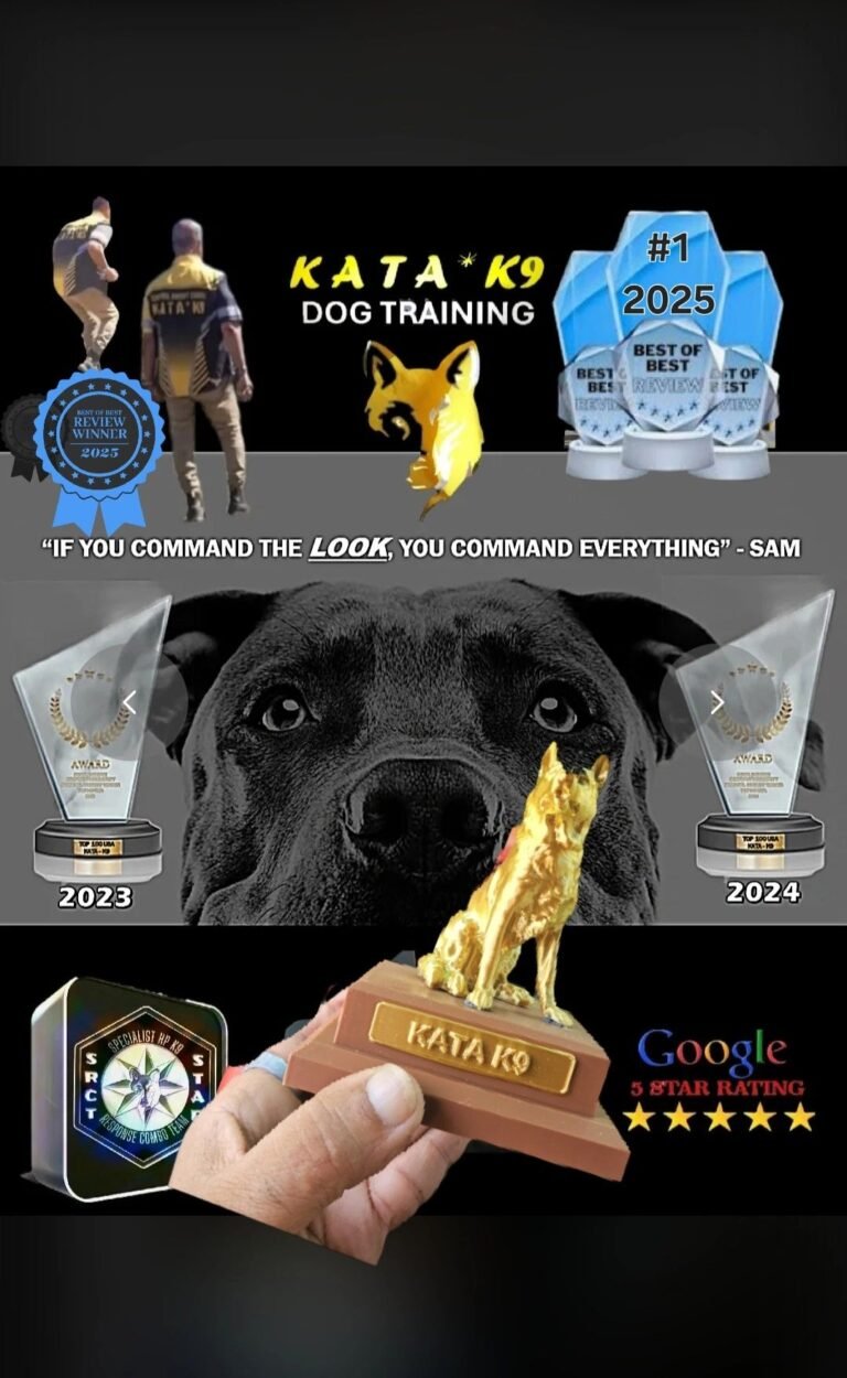 KATA*K9 BEST DOG TRAINER CONTEST WINNER 2023